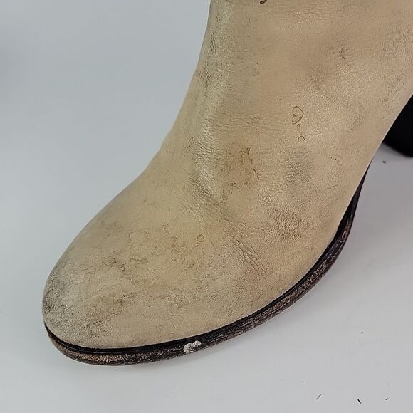 Freebird By Steven Detroit Cream Women's Booties - Picture 15 of 16